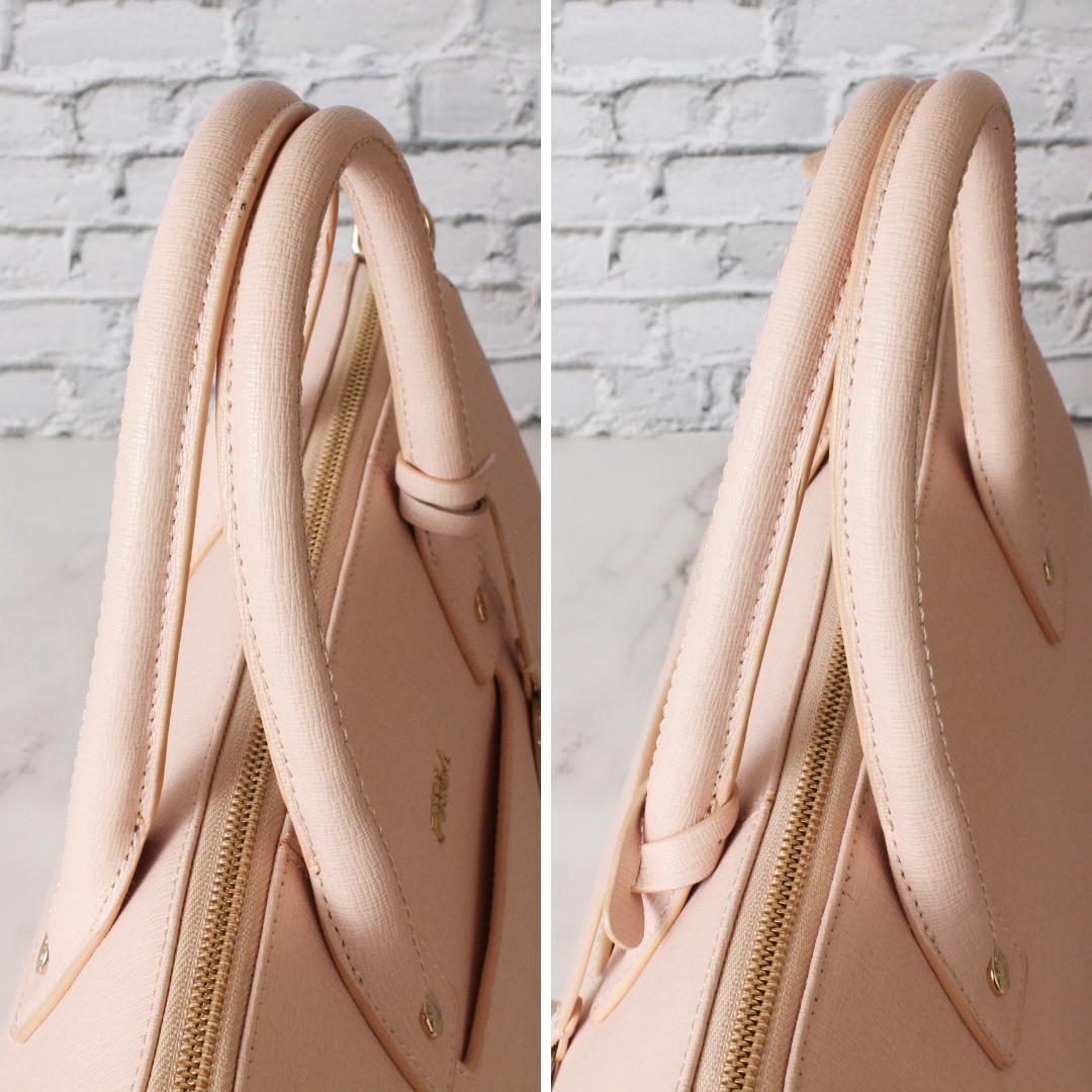 ✨極美品✨ フルラ LINDA トートバッグ 肩掛け 2way くすみピンク