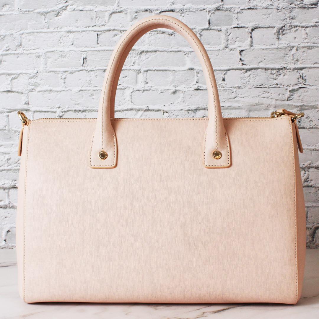 ✨極美品✨ フルラ LINDA トートバッグ 肩掛け 2way くすみピンク