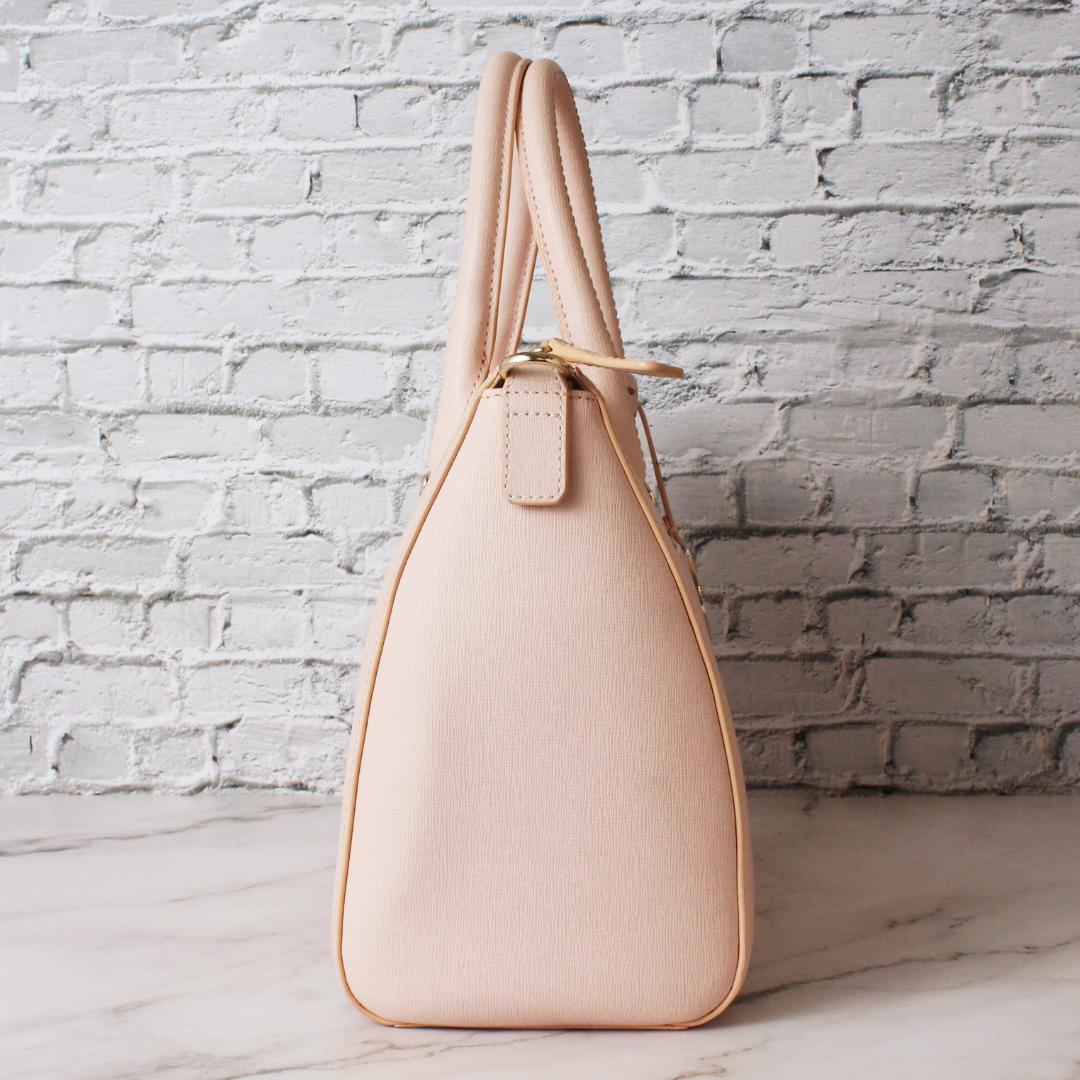 ✨極美品✨ フルラ LINDA トートバッグ 肩掛け 2way くすみピンク