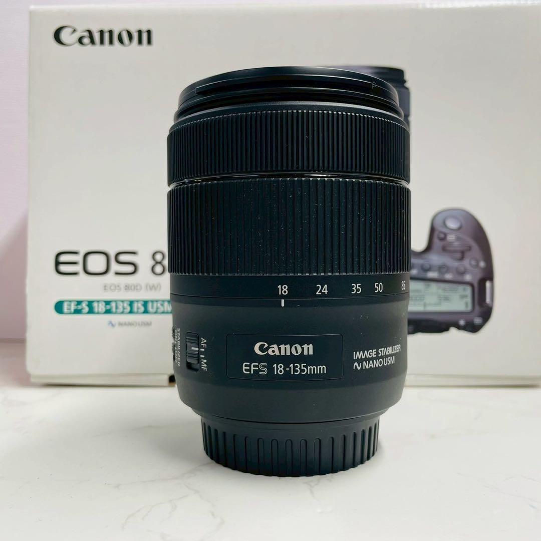 専用 Canon EOS 80D EF-S 18-135 IS レンズキット