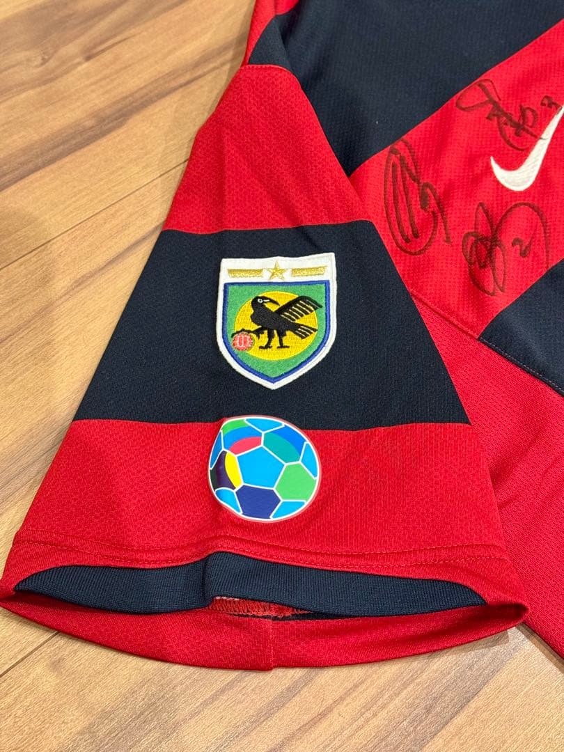 鹿島アントラーズ 黄金期メンバー 2008 全選手 サイン入り ユニフォーム