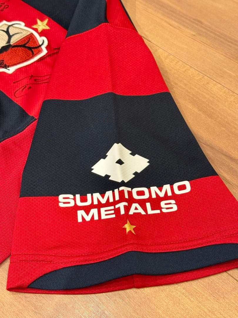 鹿島アントラーズ 黄金期メンバー 2008 全選手 サイン入り ユニフォーム