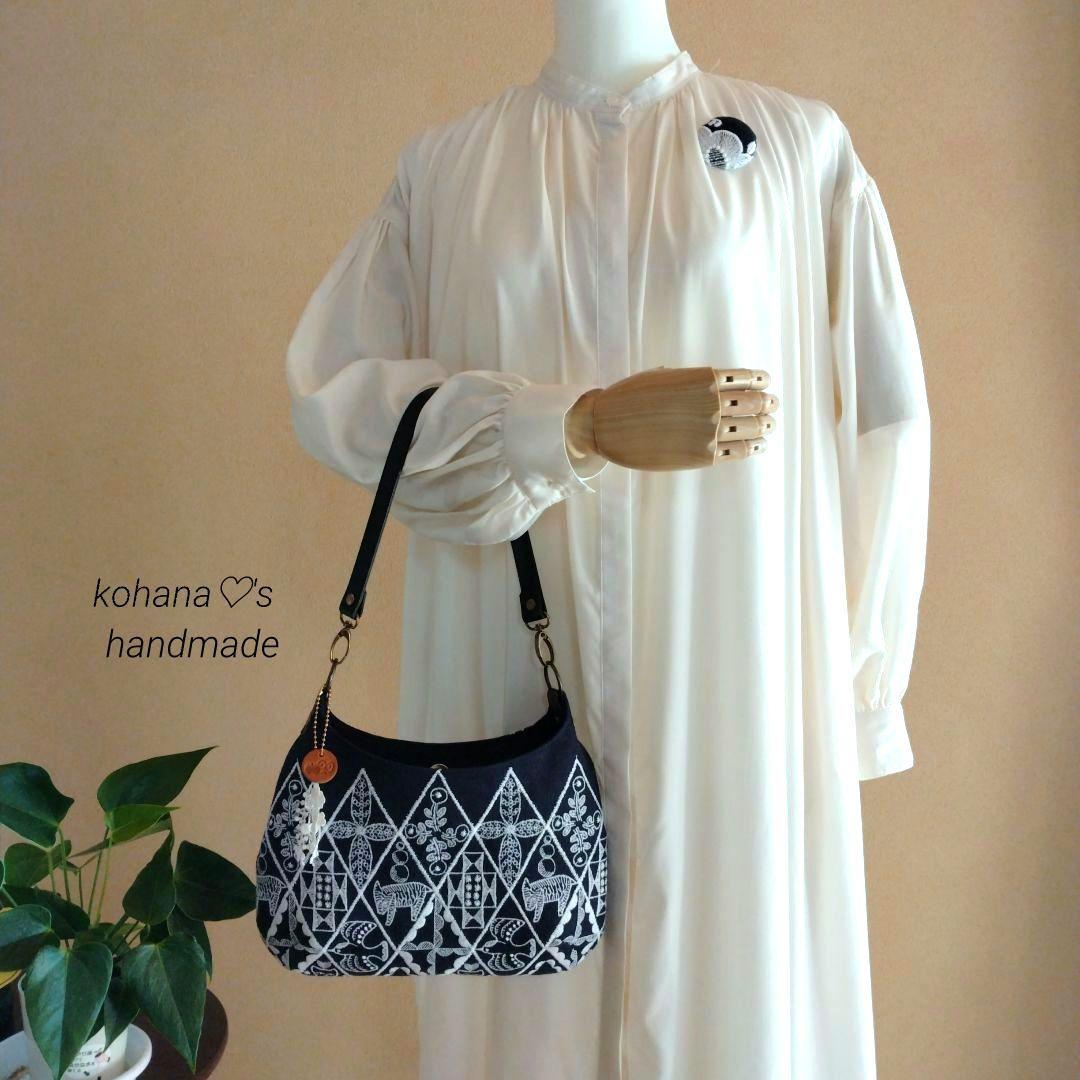 ❀新柄❀ハンドメイドஐ..ワンハンドルバッグ∂бミナペルホネン