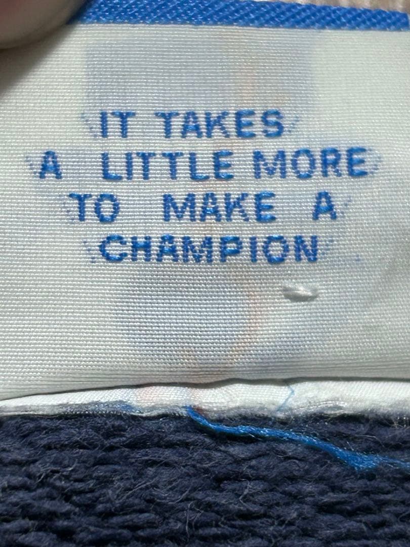 Champion 前V 目無し 90sペンキペイントスウェット