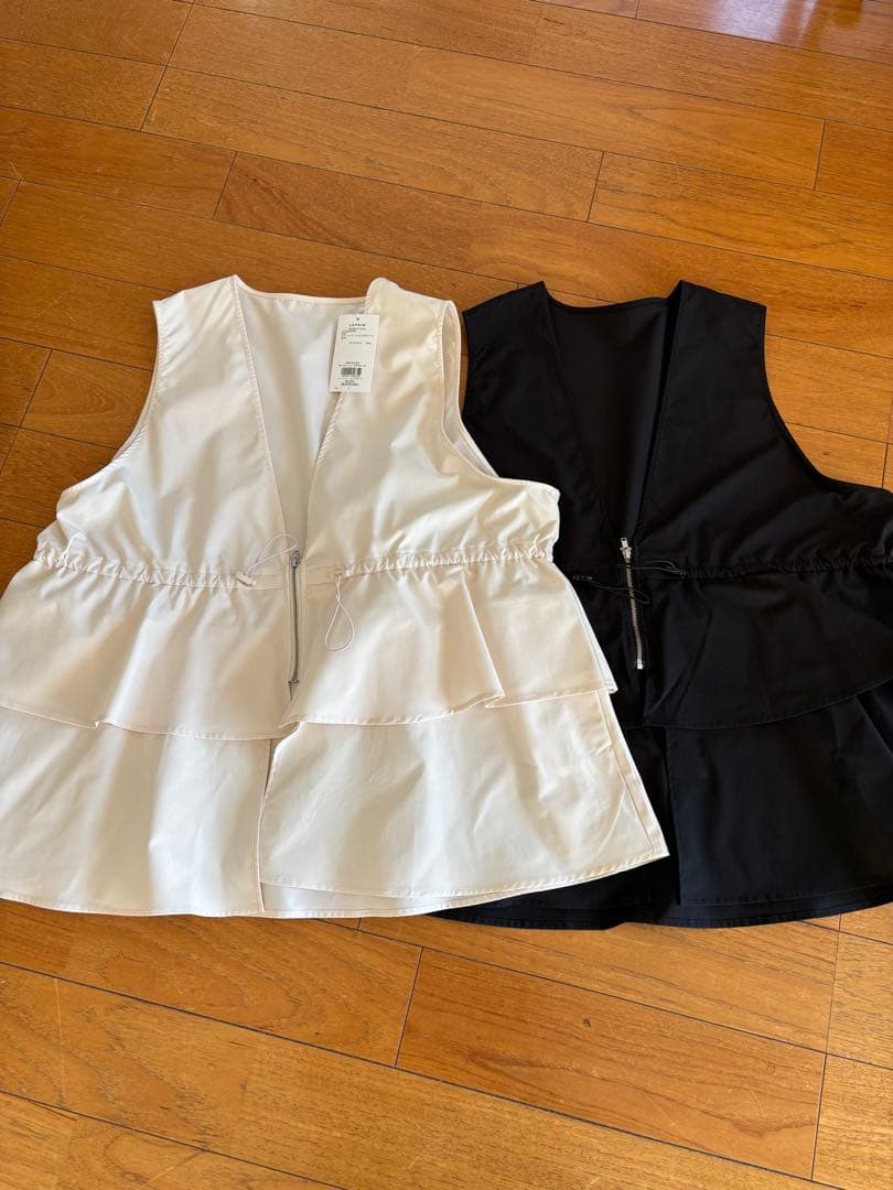 LEPSIM ゆきはさんフロントジップ ベスト 2色セット