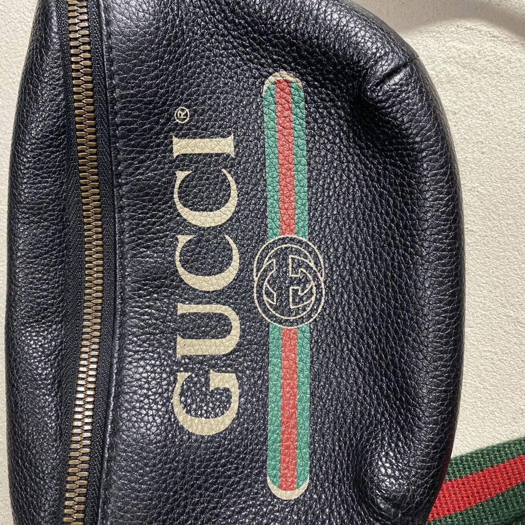 グッチ ウエストバッグ ボディバッグ ウエストポーチ シェリーラインGUCCI