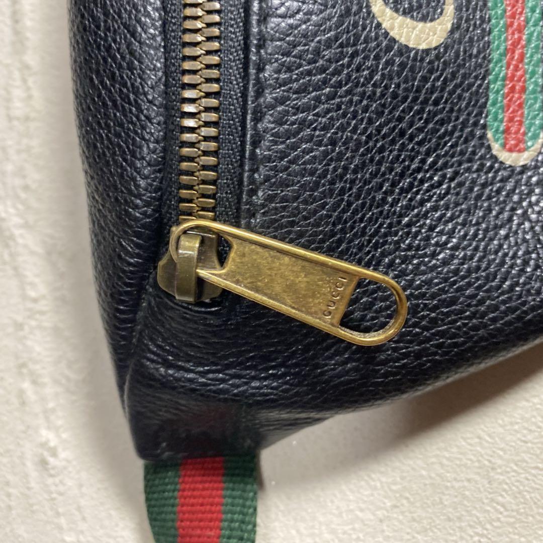 グッチ ウエストバッグ ボディバッグ ウエストポーチ シェリーラインGUCCI