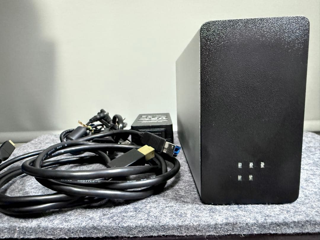 WD HDD 3台（1.５TB、2.0TB、2.0TB）+ アルミ生ケース