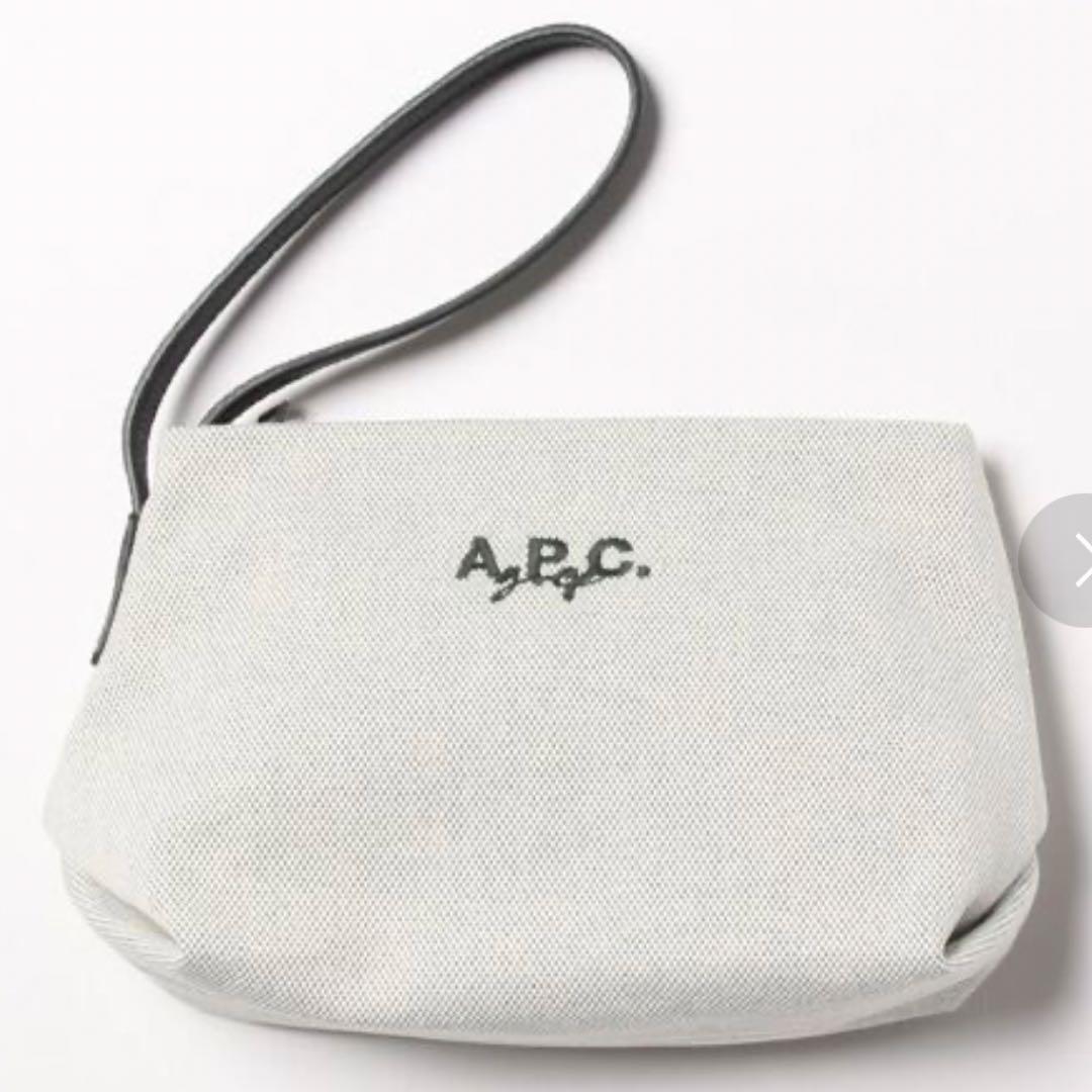 【美品】A.P.C. クラッチバッグ ゴルフ