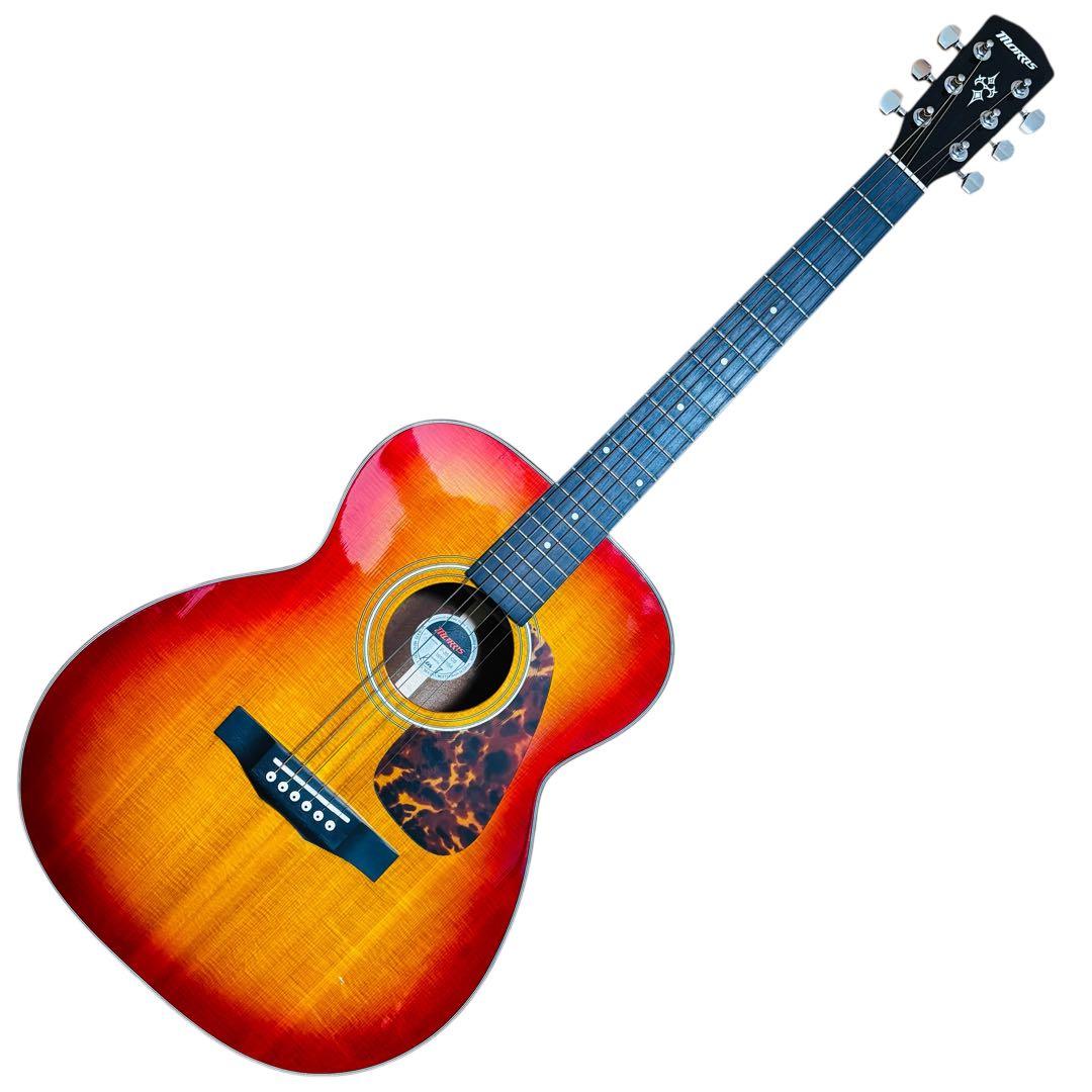 Morris F-351 cs アコースティックギター ケース付き