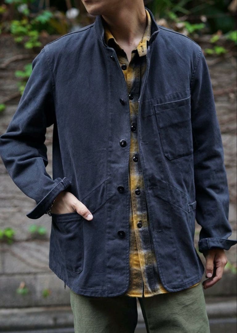 BRITISH WORK JACKET（NAVY） Arch Sapporo L