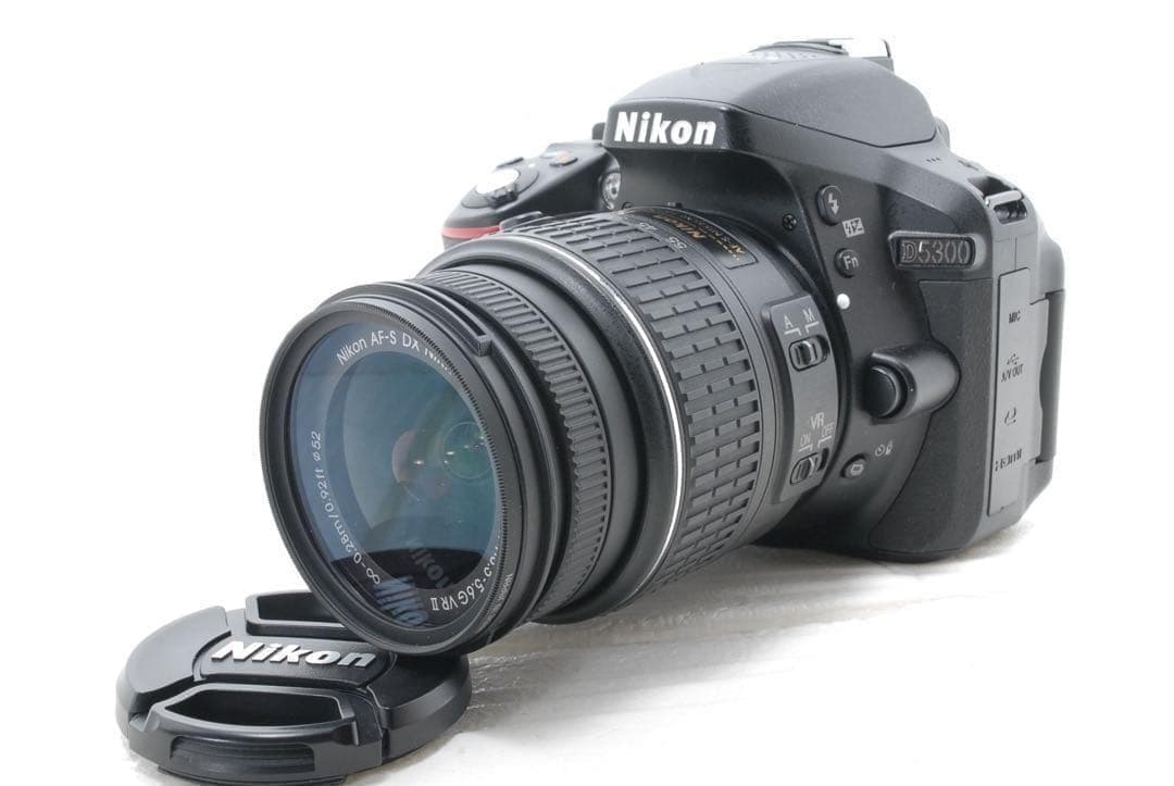 美品❤️ショット数3864回✨Nikon D5300ダブルズームセット 元箱付