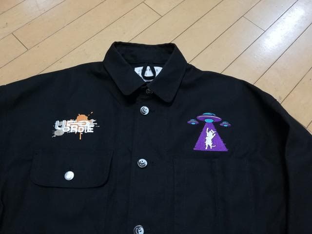 日本製★JUVENILE　HALL　ROLL　CALL　ジャケット　UFO刺繍★