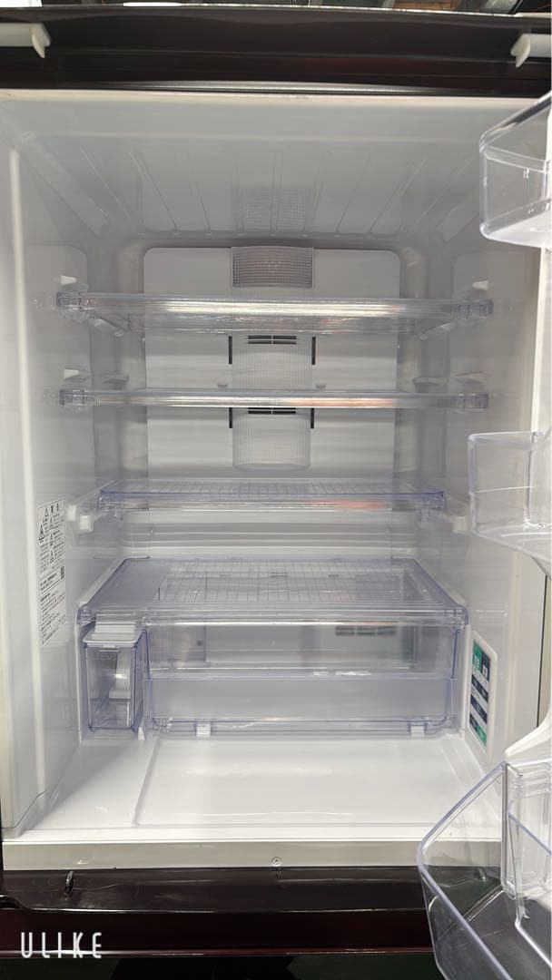 【中古】大阪引取限定 SHARP 356㍑3ドア両開き冷蔵庫 即買い❌