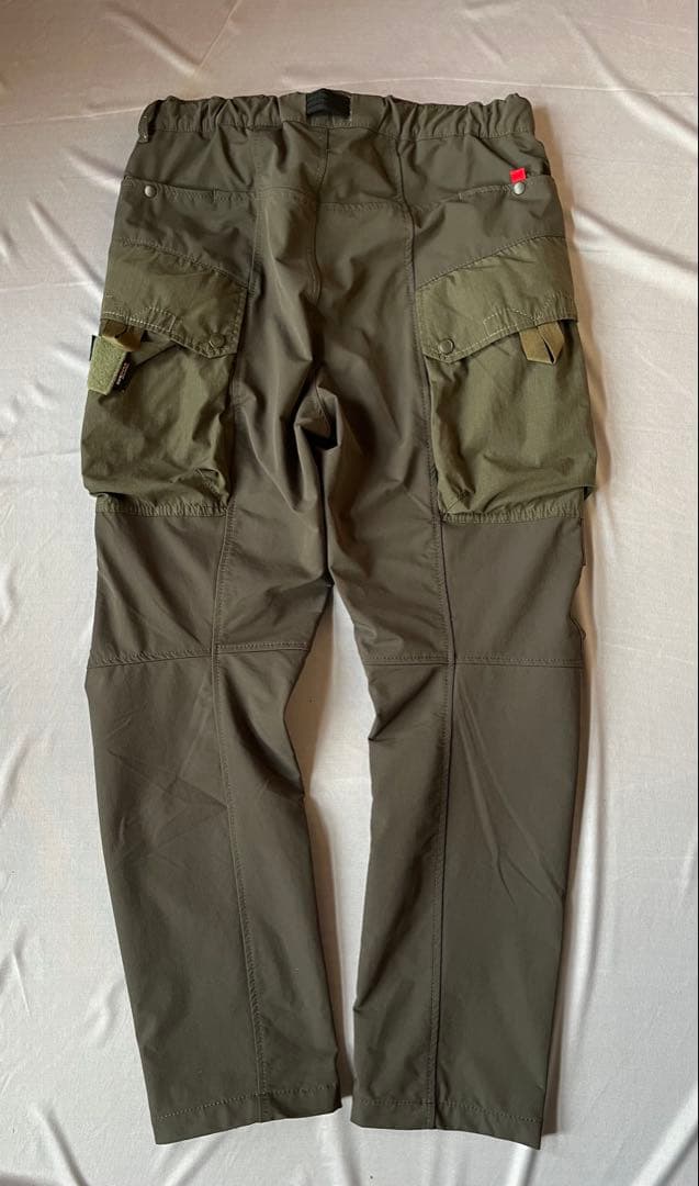 NANGA×H.A.K.Uカーゴパンツ オリーブドラブ