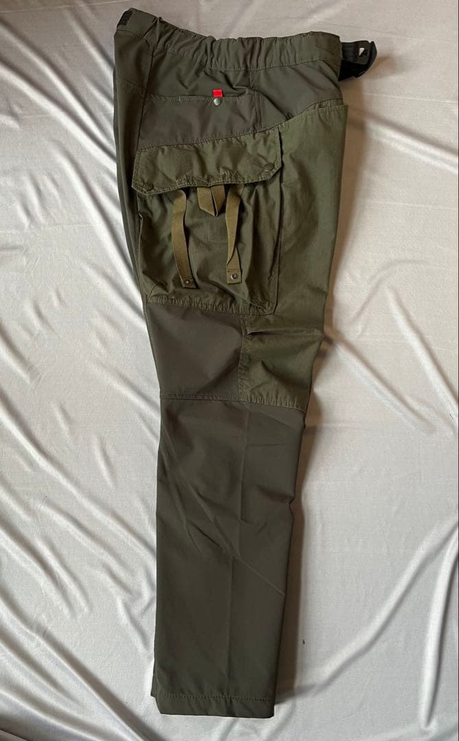 NANGA×H.A.K.Uカーゴパンツ オリーブドラブ