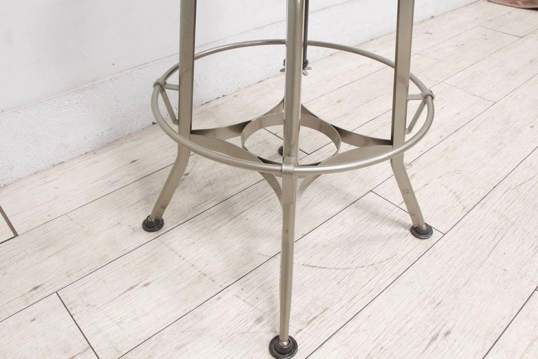 【極美品】 関家具 クラッシュゲート トレドII ハイスツール