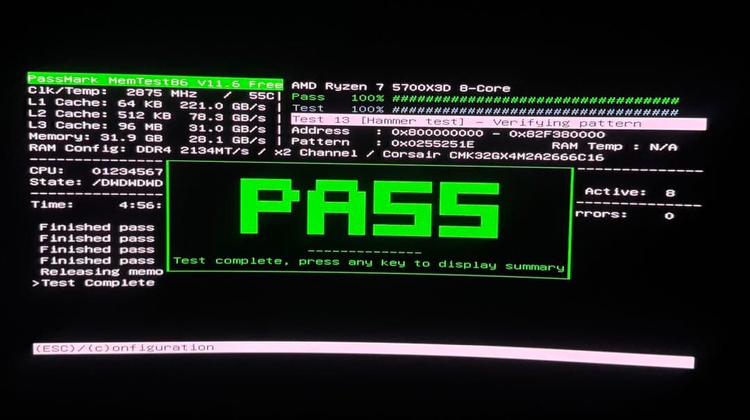 Corsair Vengeance LPX DDR4 32GB（16GB×2）