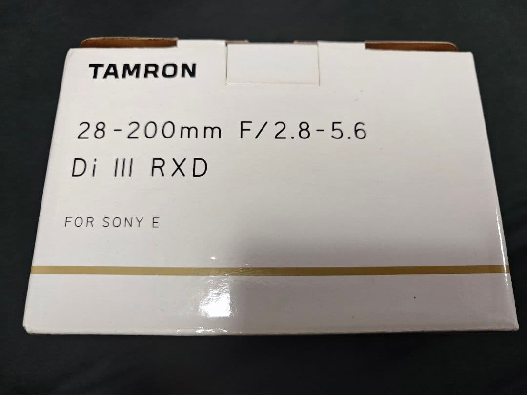 新品未開封　TAMRON 28-200mm f/2.8-5.6 Eマウント
