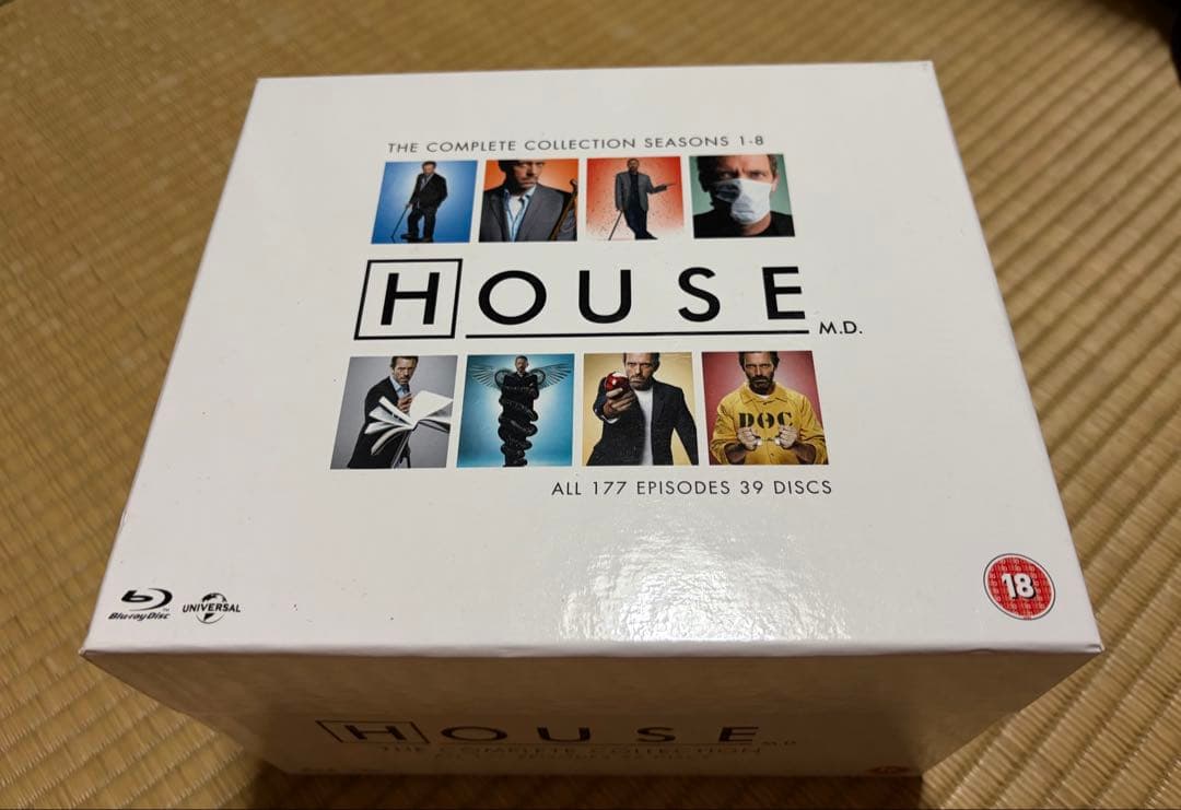 Dr.HOUSE Blu-ray 全巻セット　ブルーレイ DVD