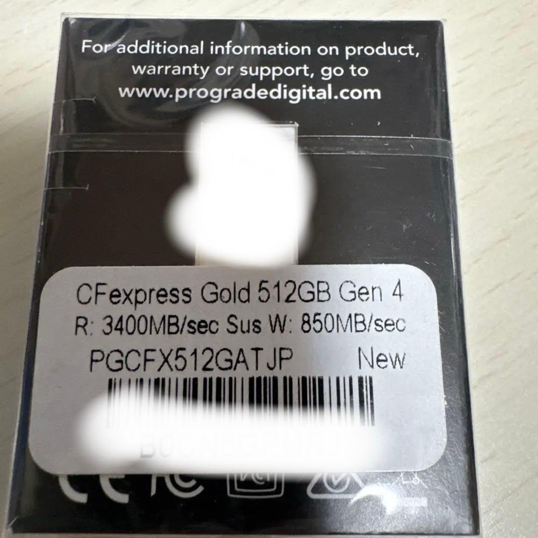 外付けハードディスク・ドライブ ProGrade Digital CFexpress Type B 512GB