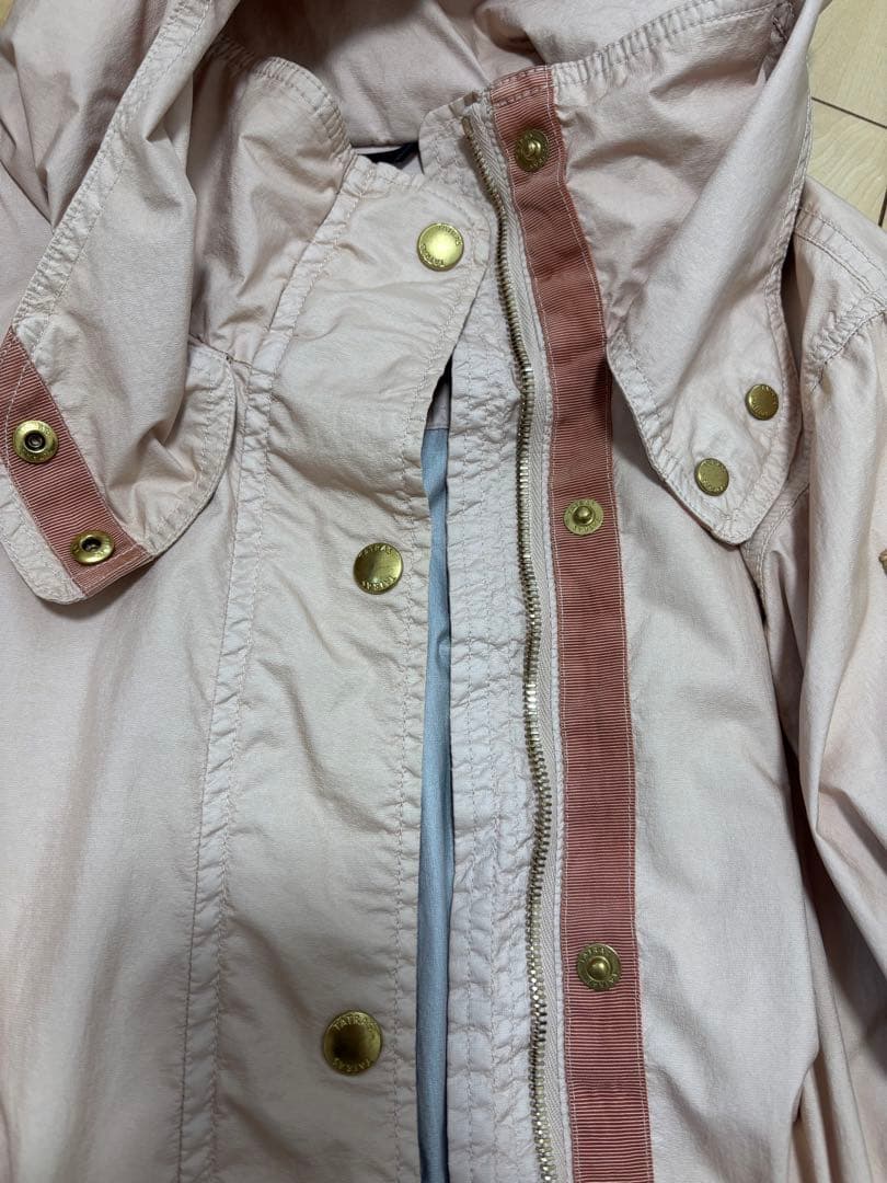 TATRAS タトラス　ピンク フード付き 薄手 コート