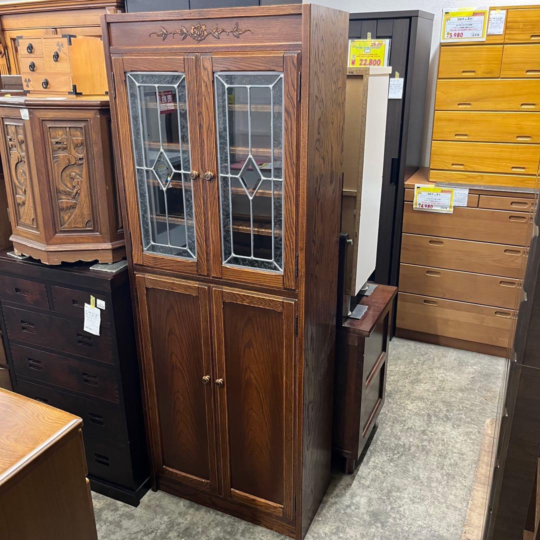 【特価】三越ブルージュ　食器棚