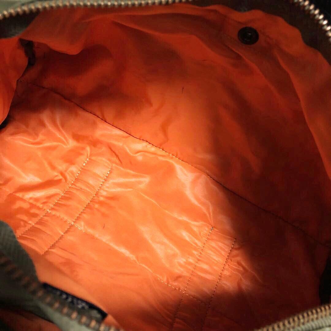 極美品✨希少 ポーター タンカー ミニボストンバッグL セージ 吉田カバン