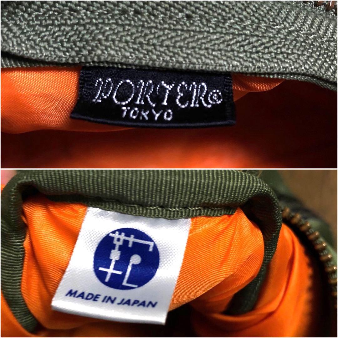 極美品✨希少 ポーター タンカー ミニボストンバッグL セージ 吉田カバン