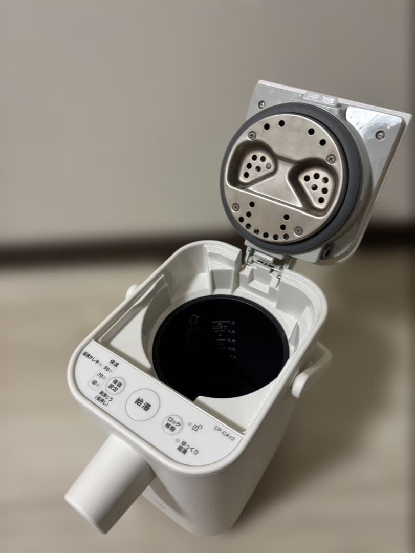 象印 STAN CP-CA12 電動ポット ホワイト