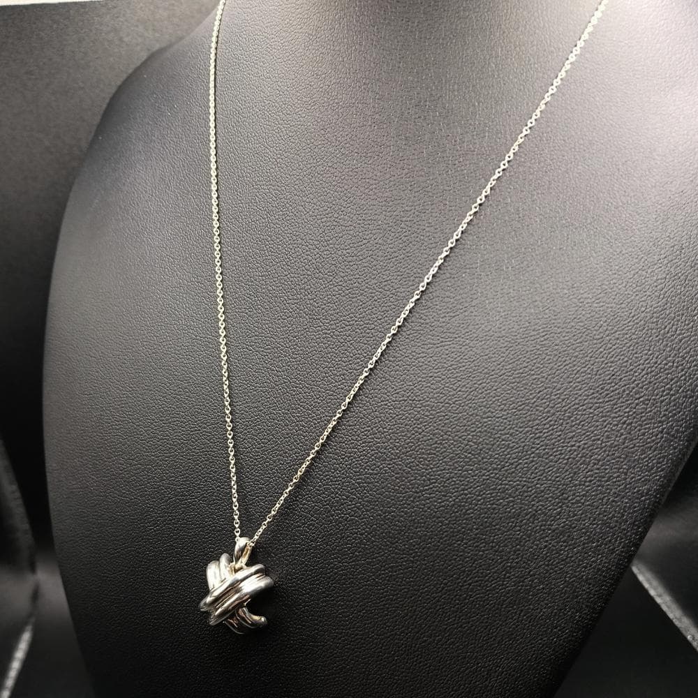 TIFFANY & Co. SV925 シグネーチャー クロスネックレス