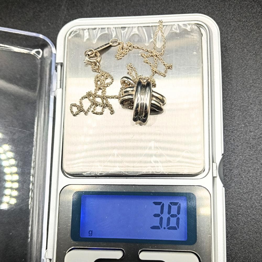 TIFFANY & Co. SV925 シグネーチャー クロスネックレス