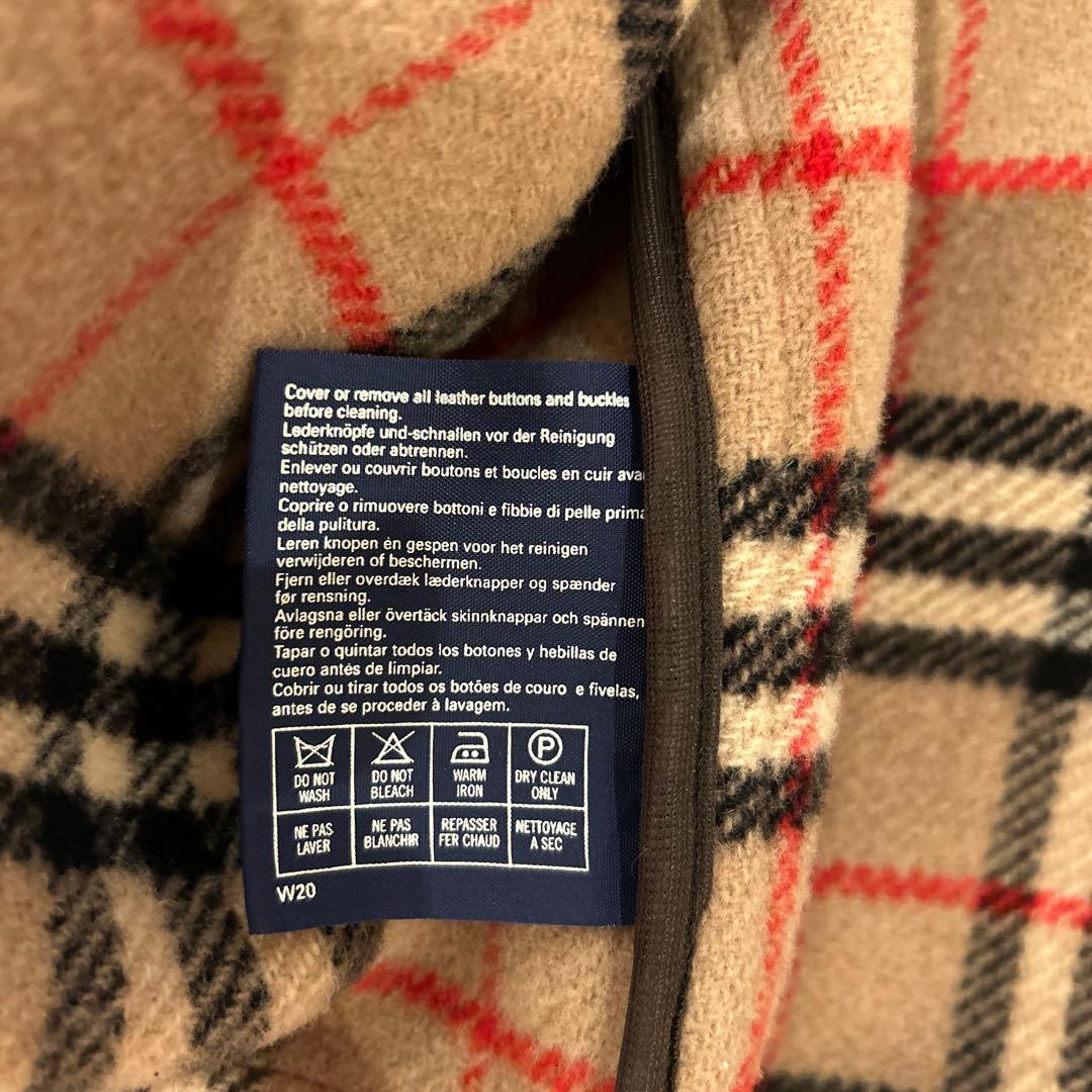 BURBERRY　ダッフルコート　ウール　英国製　ハーフ丈　L相当