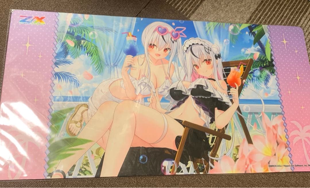 Z/X ゼクス イース　スイ　トレカアイテムくじ　ラバーマット