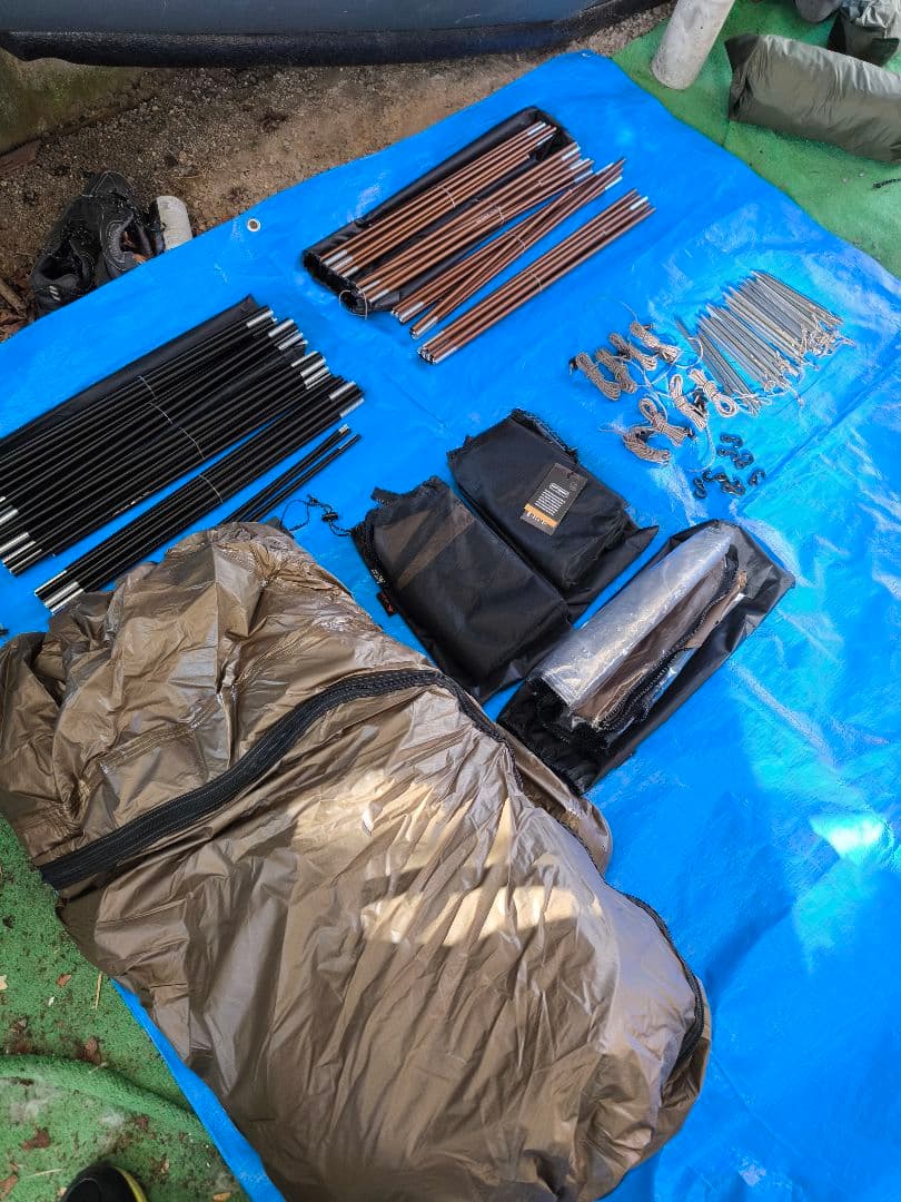 OneTigris TOWER-M ドームテント＋メッシュドア×2＋TPUドア