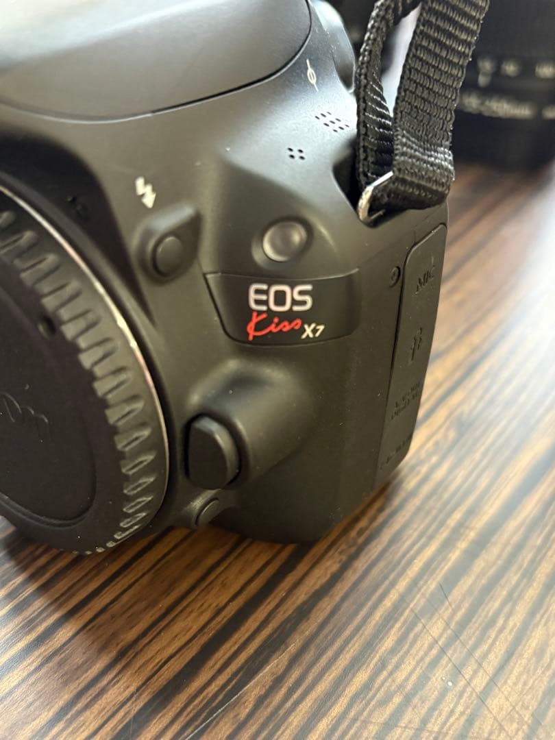 Canon EOS Kiss X7 レンズ3本セット　 80-300レンズ付き