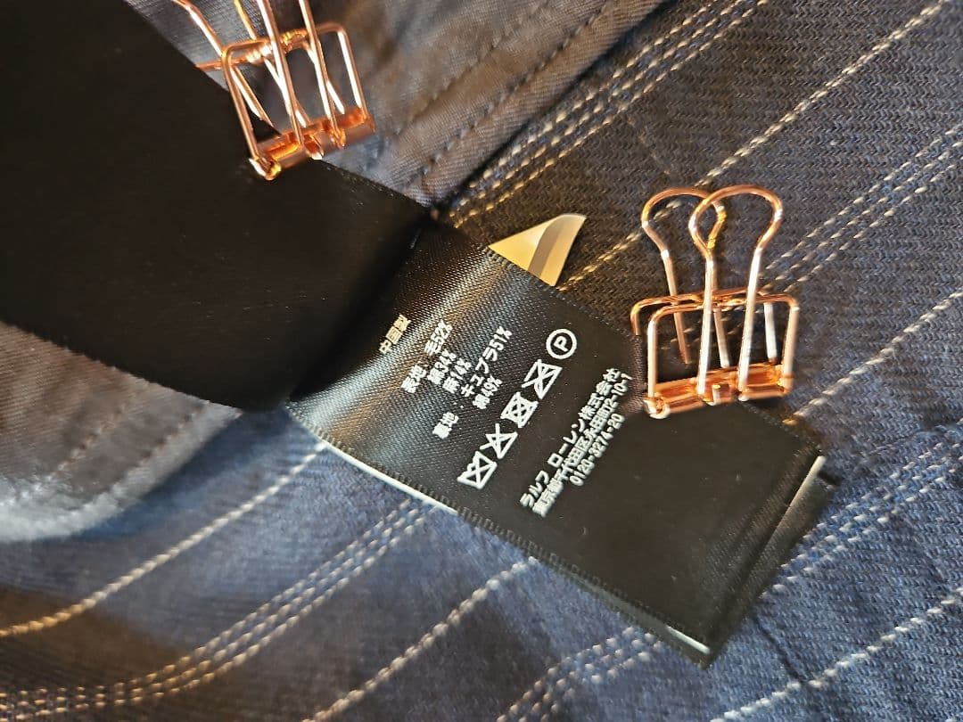 【RRL】indigo stripe tailored jacket