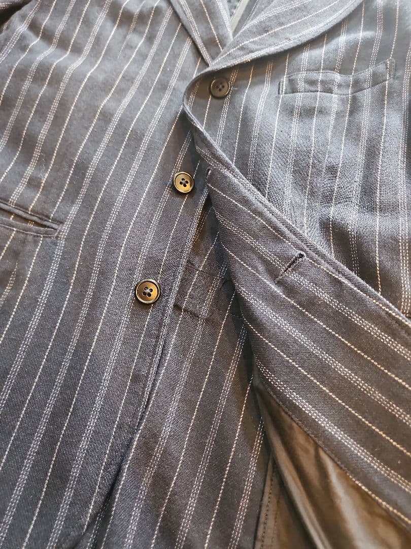 【RRL】indigo stripe tailored jacket