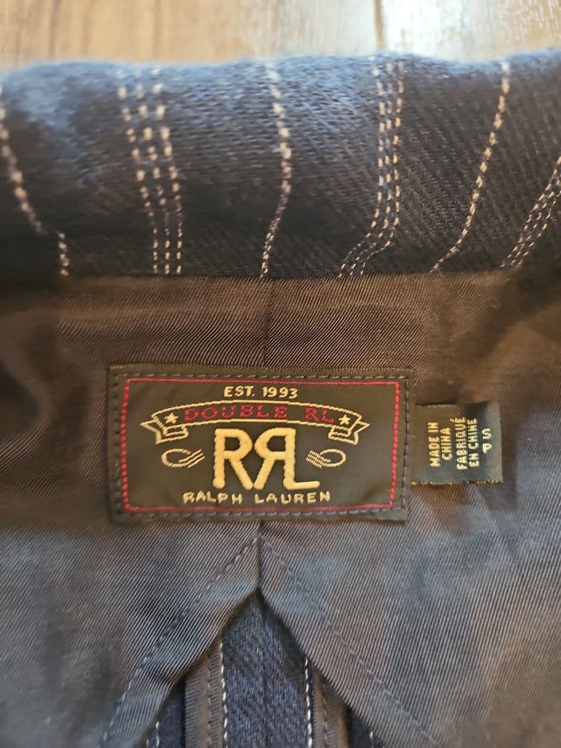 【RRL】indigo stripe tailored jacket