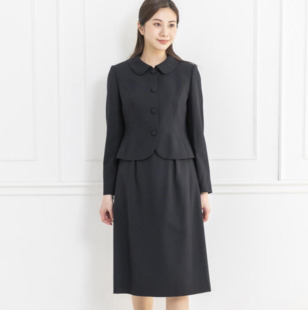 東京ソワール 濃紺 お受験 スーツ 7号