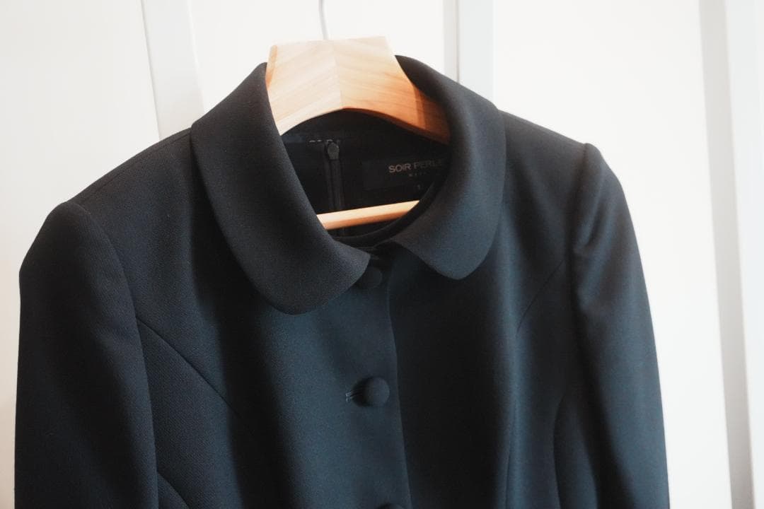 東京ソワール 濃紺 お受験 スーツ 7号