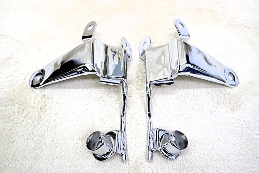 ライトステー　メッキ　CBX４００F　/　NC０７　ヘッドライト　純正　対応