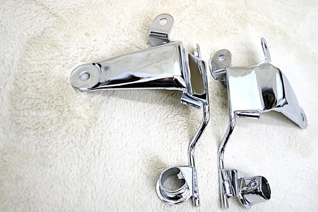 ライトステー　メッキ　CBX４００F　/　NC０７　ヘッドライト　純正　対応