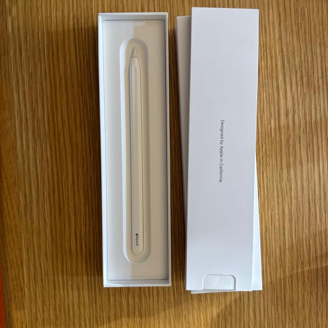 即日発送　第二世代　Apple Pencil (ホワイト) 箱付き