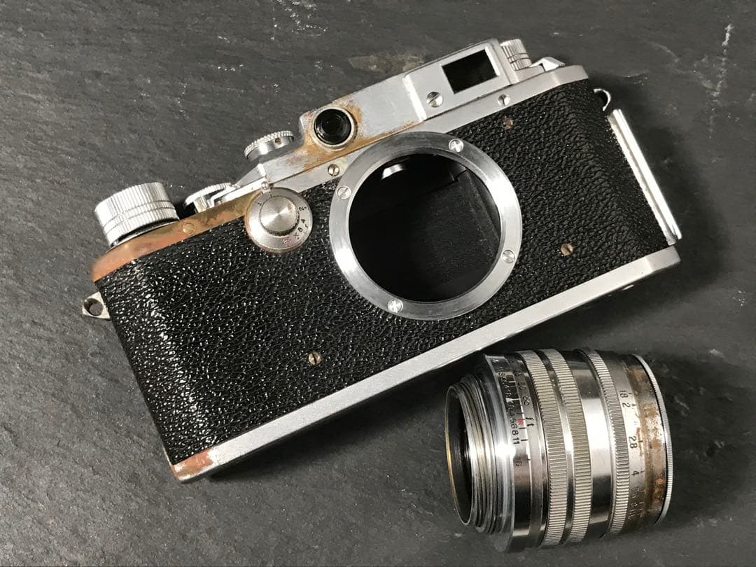 Canon IIC 50㍉1.8レンズセット完動品