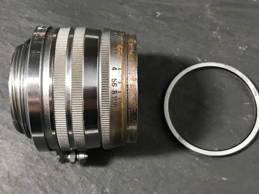 Canon IIC 50㍉1.8レンズセット完動品