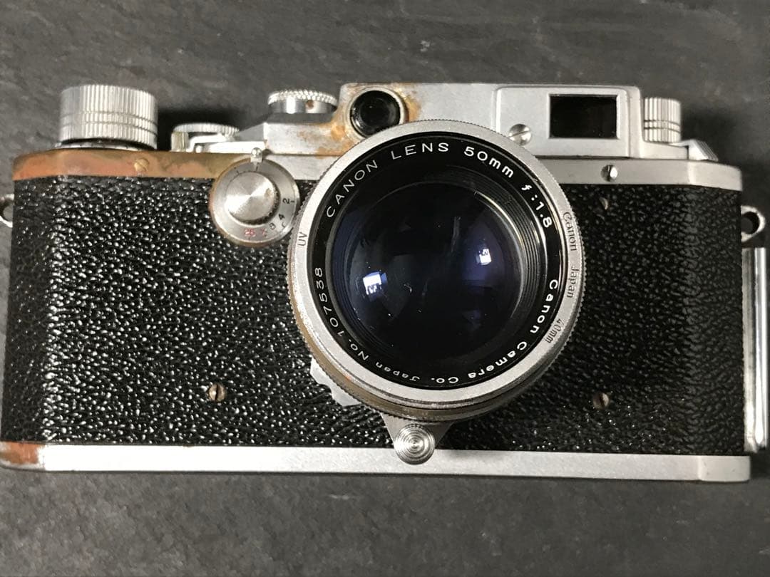 Canon IIC 50㍉1.8レンズセット完動品