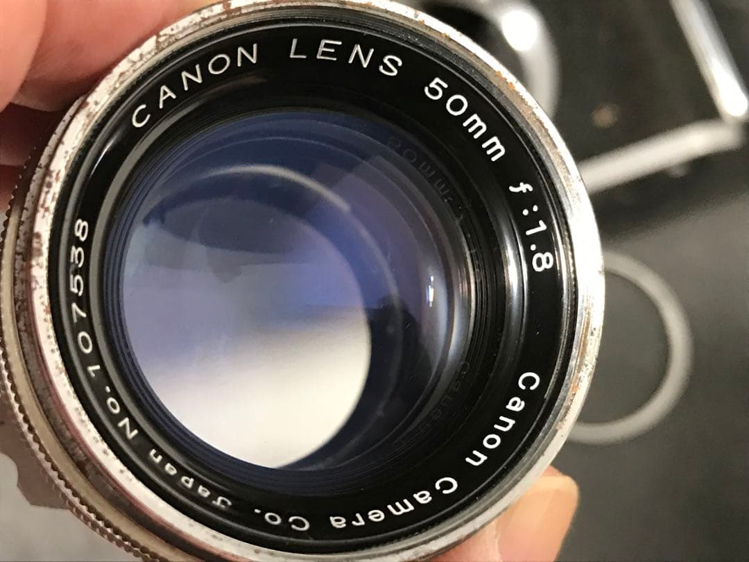 Canon IIC 50㍉1.8レンズセット完動品