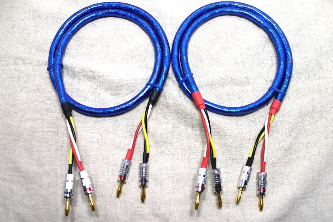 5500α Zonotone ゾノトーン1m2本 ナカミチ新品金バナナプラグ付