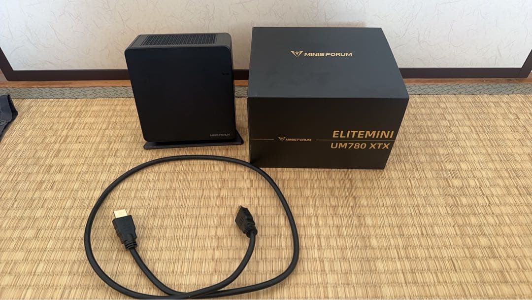 MINIS FORUM ELITEMINI UM780 XTX 本体